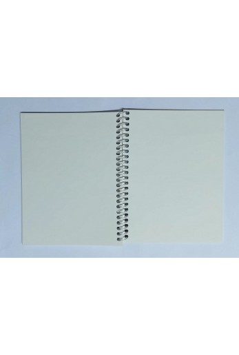 Kraft Göz Yormayan -Cizgisiz- Spiralli Defter